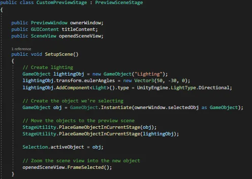 Getting to the Code - Unity Editor’s Stages and Scenes