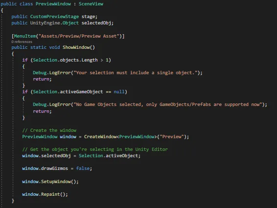 Getting to the Code - Unity Editor’s Stages and Scenes